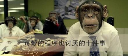 可爱的程序也讨厌的十件事